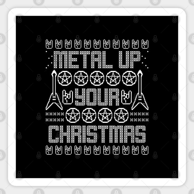 Metal band christmas sweater hot sale